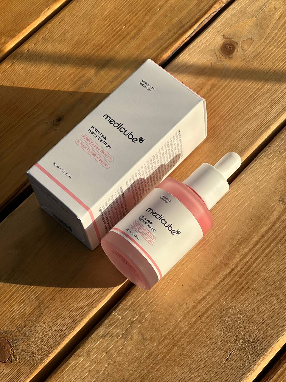 سرم صورتی پپتاید مدی کیوب PDRN