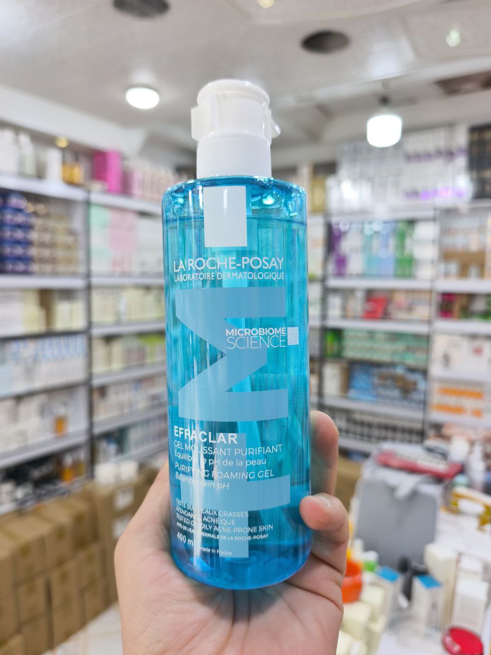 ژل شستشوی پوست چرب و حساس لاروش پوزای