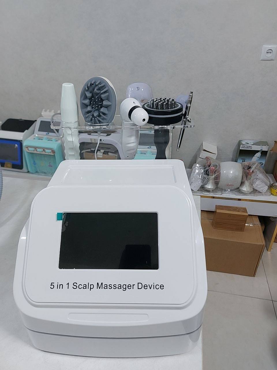 دستگاه اسکالپ سر 5 کاره آنالیزور دار