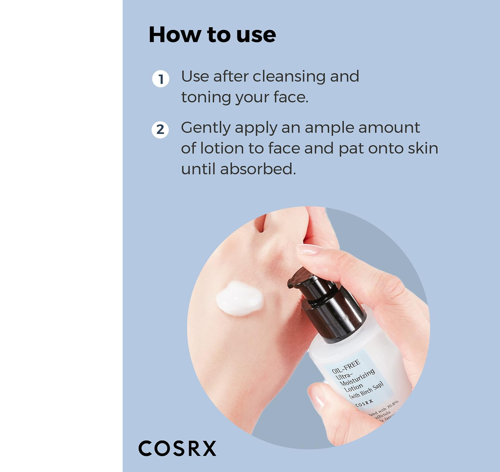 لوسیون مرطوب کننده قوی فاقد چربی کوزارکس