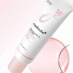 کرم ضد آفتاب تون آپ صورتی pdrn مدی کیوب 50 میل