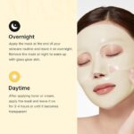 ماسک ورقه ای کوجیک اسید و زردچوبه مدی کیوب